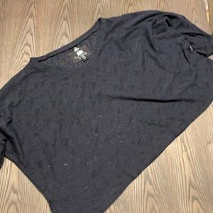 Body rock Flowey lease drapey crop top/sweatshirt